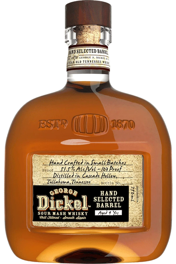 George Dickel 9-Year-Old Hand Selected Barrel Tennessee Whisky