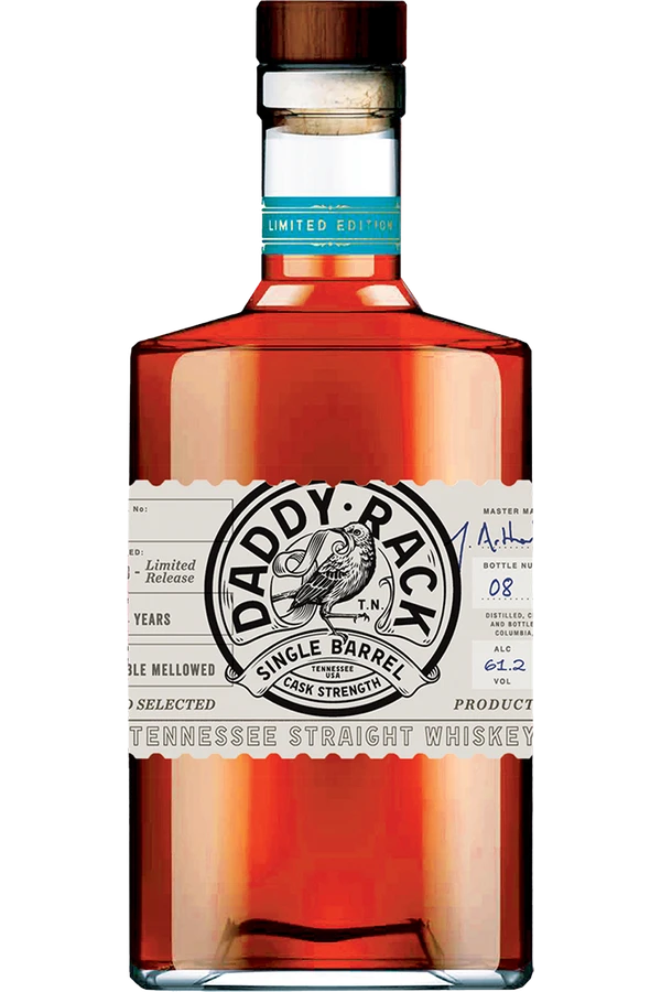 Daddy Rack Single Barrel Cask Strength Tennessee Whiskey