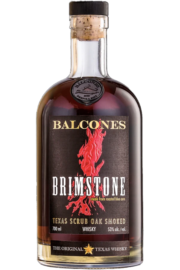 Balcones Brimstone Texas Scrub Oak Smoked Corn Whisky