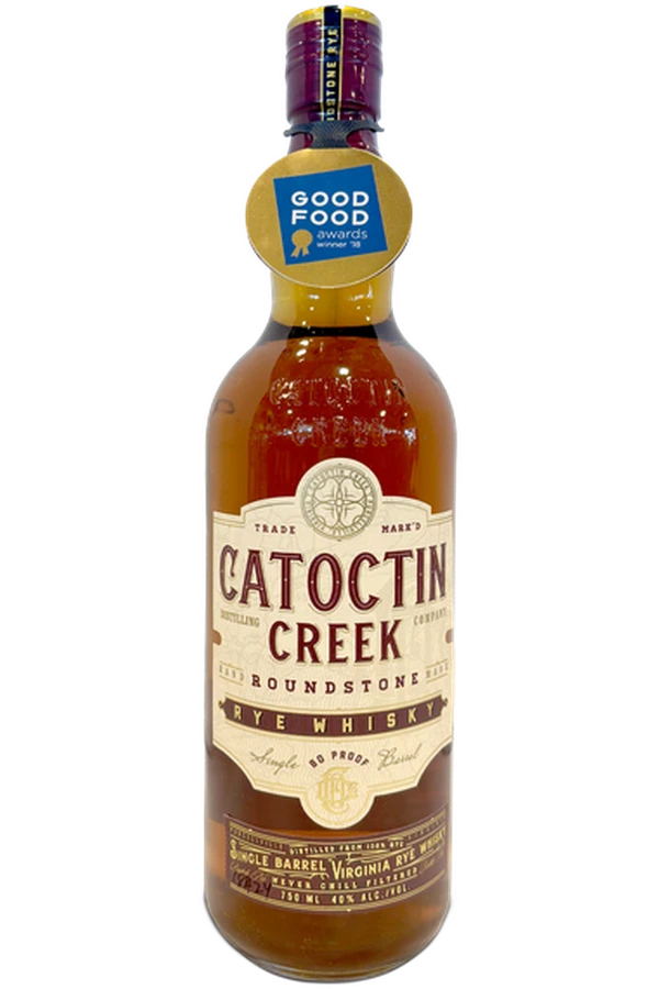 Catoctin Creek Roundstone Rye Peach Barrel Finished