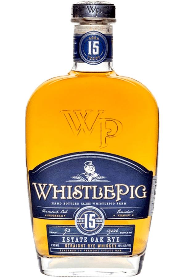 WhistlePig 15 Year Estate Oak Rye