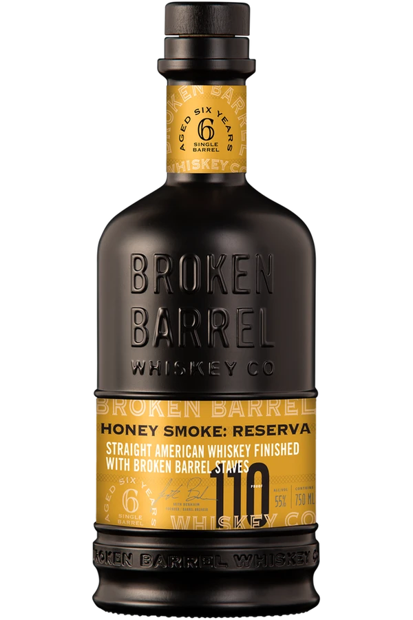 Broken Barrel Honey Smoke Reserva American Whiskey