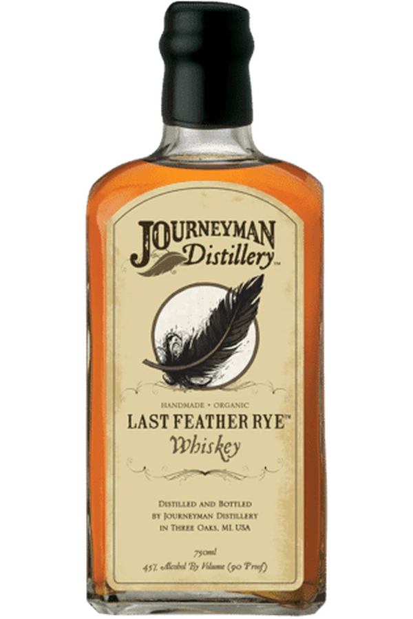 Journeyman Distillery Last Feather Rye Whiskey