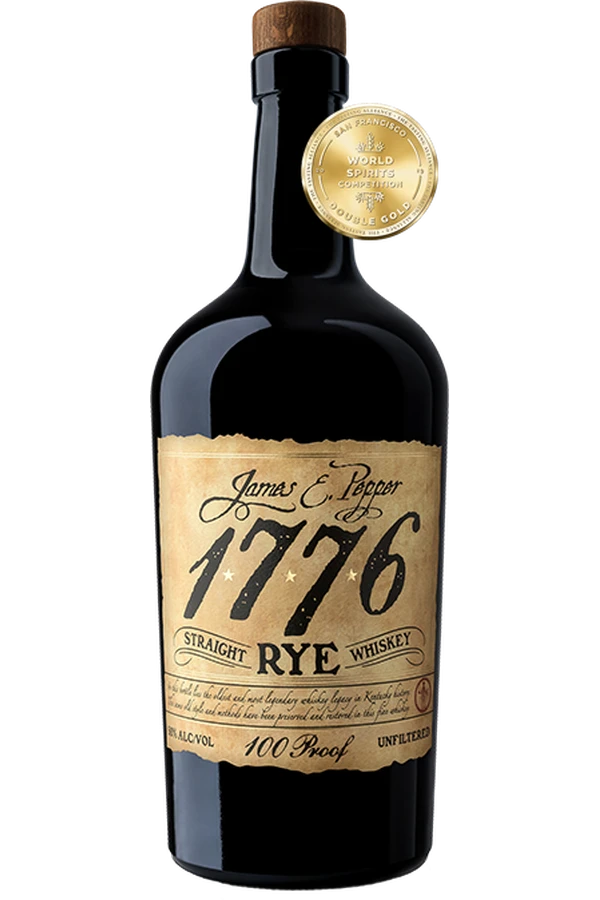 James E. Pepper 1776 Straight Rye Whiskey